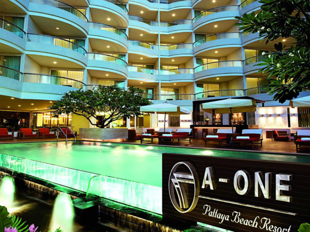パタヤのホテル エーワン パタヤ ビーチ リゾート(A-One Pattaya Beach Resort) パタヤビーチロード