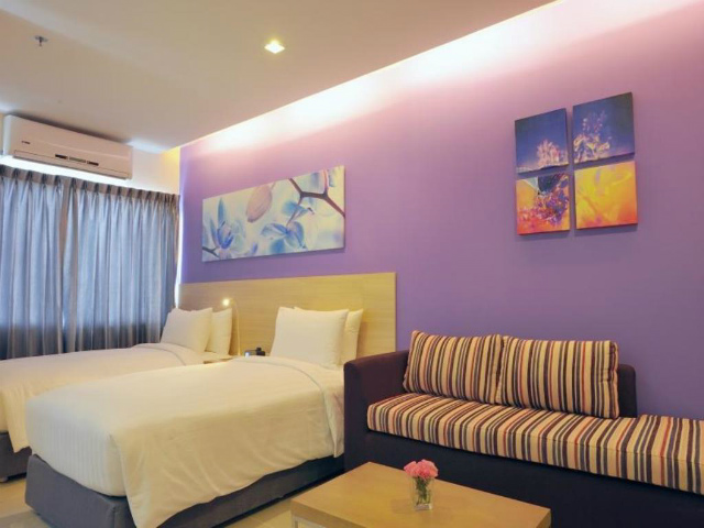 パタヤのホテル R コン ホテル アット サイアム (R-Con Hotel @ Siam) パタヤ中心部